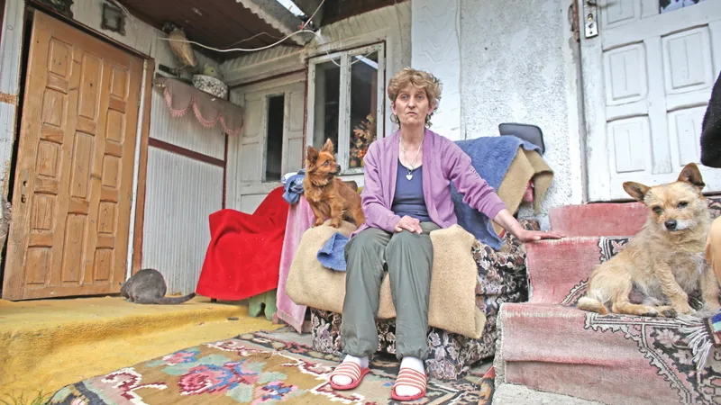 Irina Orobco a avut o tentativă de sinucidere înaintea morţii fiicei ei. Foto: Inquam Photos/Octav Ganea