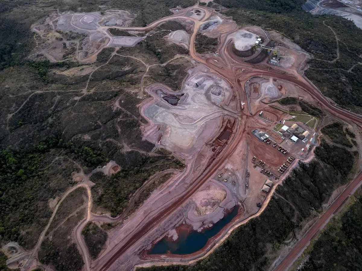 Mina Sierra Verde, de pământuri rare, din Statul Goias, Brazilia - Foto: Profimedia Images