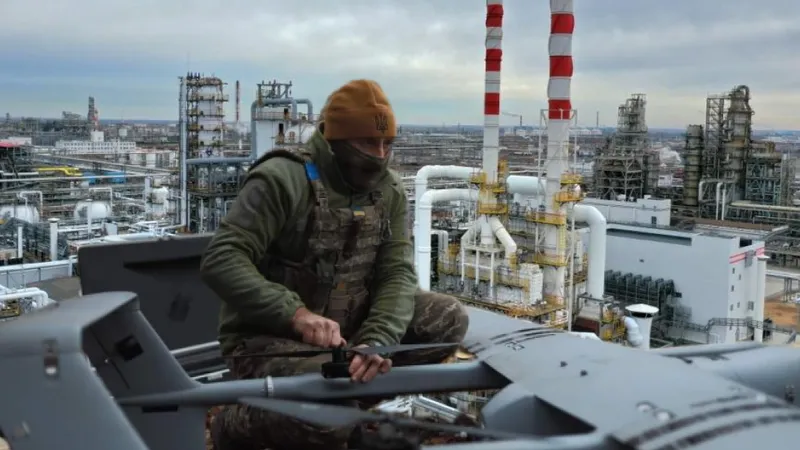 Ucraina dezlănțuie iadul. Explozii masive la una dintre cele mai mari rafinării din Rusia - Foto: Profimedia images