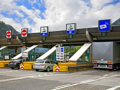 Poartă taxare pe autostradă în Austria - Foto: uta.com (Imagine cu rol ilustrativ)