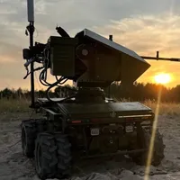 Ucraina a creat robotul dronă D-21-1, gata să recunoască să atace și să apere autonom pozițiile - Foto: X/ @DmytroSolenko