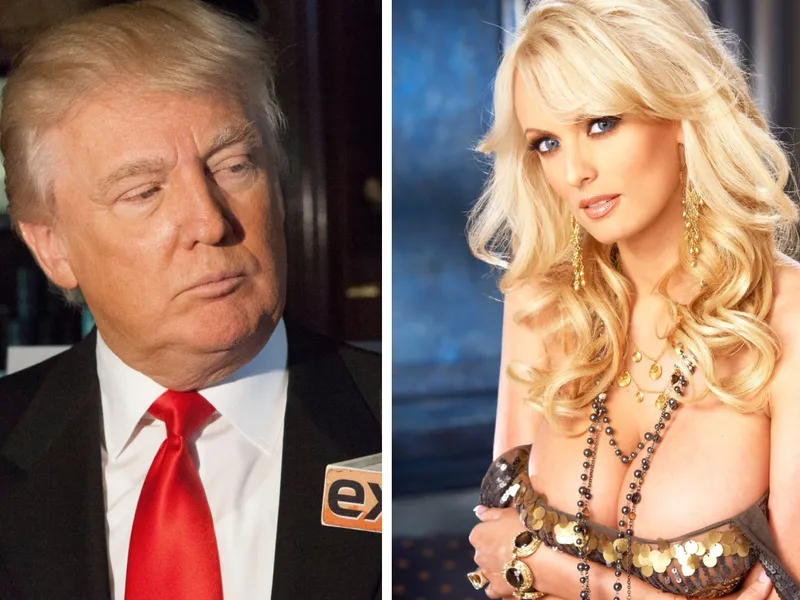 Donald Trump și Stormy Daniels - Foto: Profimedia Images