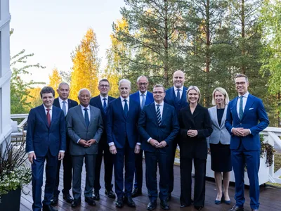 Lideri europeni Foto: FAcebook/Nicușor Dan