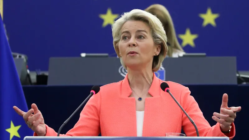 Starea Uniunii: principalele teme abordate de președintele CE Ursula von der Leyen. / Foto: reuters.com