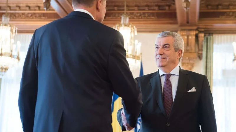 Tăriceanu, uneori bucuros să dea mâna cu Iohannis/FOTO: facebook.com