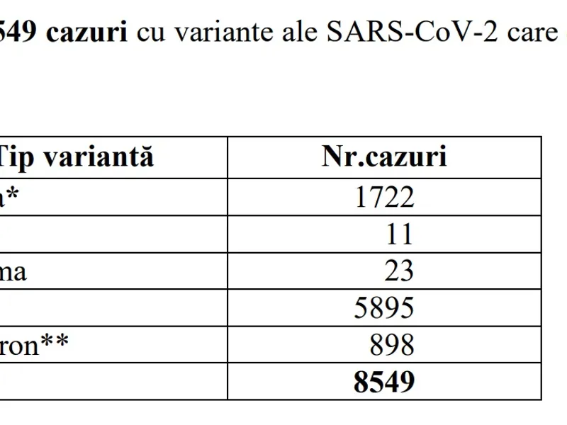 Sursă: INSP