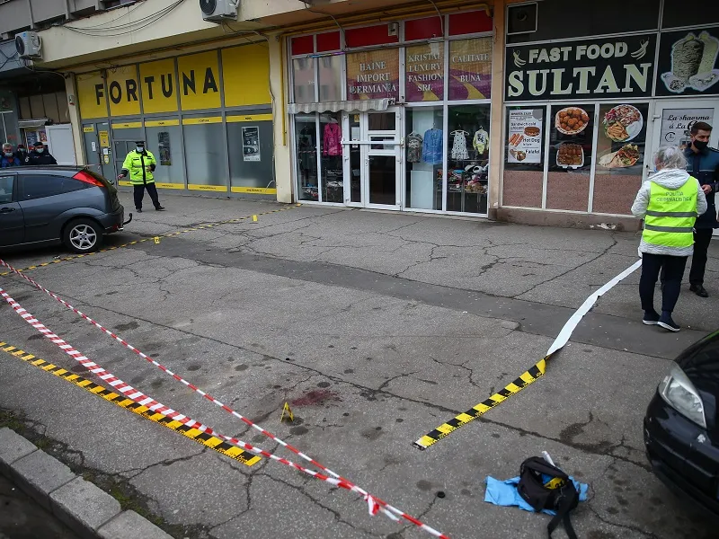 Locul în care a avut loc încăierarea care s-a terminat cu uciderea unui afgan de 27 de ani Foto: INQUAM Photos/ Virgil Simonescu