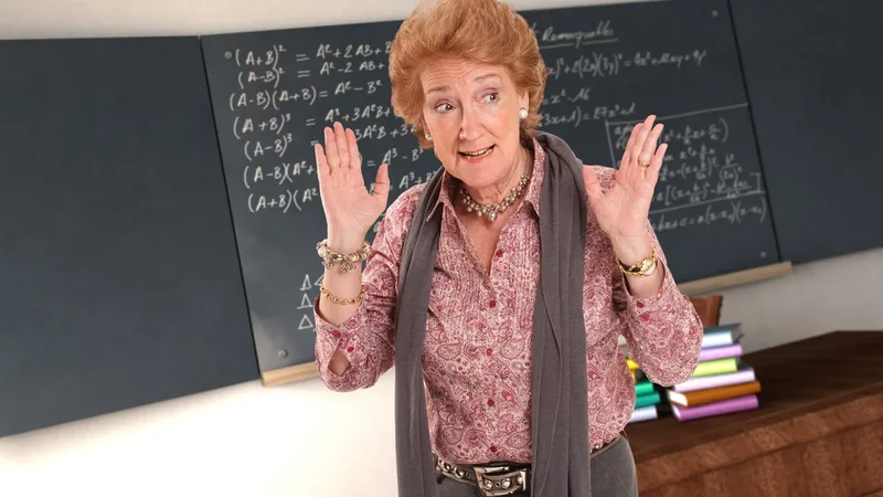 Profesoară de matematică - Foto: Profimedia Images - Caracter ilustrativ
