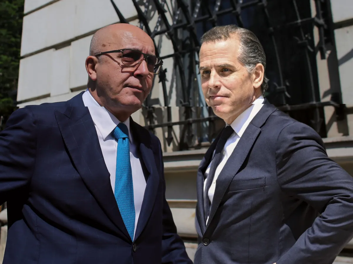 Puiu Popovici și Hunter Biden - Foto: Profimedia images