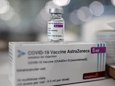 Ajutor umanitar pentru Republica Moldova constând în 100.000 de doze de vaccin AstraZeneca / Anadolu