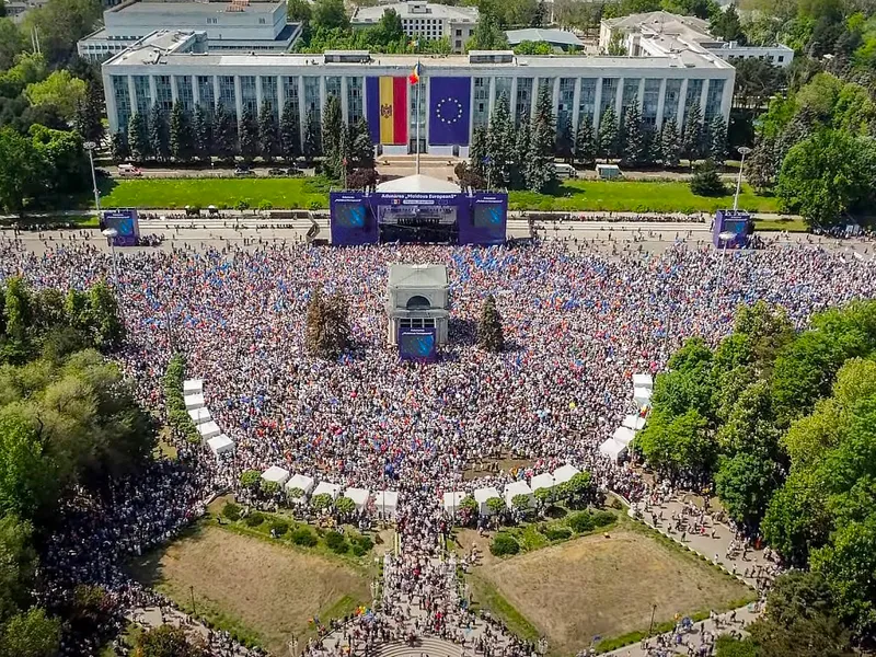 Chișinăul va găzdui, la 1 iunie, Summit-ul Comunității Politice Europene (imagine cu rol ilustrativ) Foto: Facebook/Maia Sandu