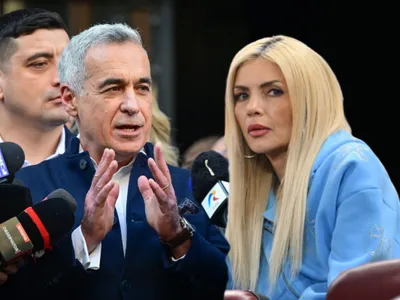 Călin Georgescu și Laura Vicol - Foto: Profimedia images
