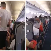 50 de minute de saună în avionul întârziat de Zakynthos FOTO: stiridecluj.ro