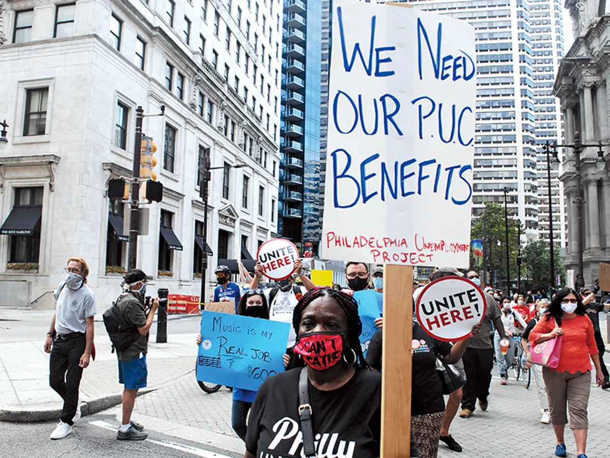 Un protest în Philadelphia, pentru a cere Congresului să ia măsuri suplimentare