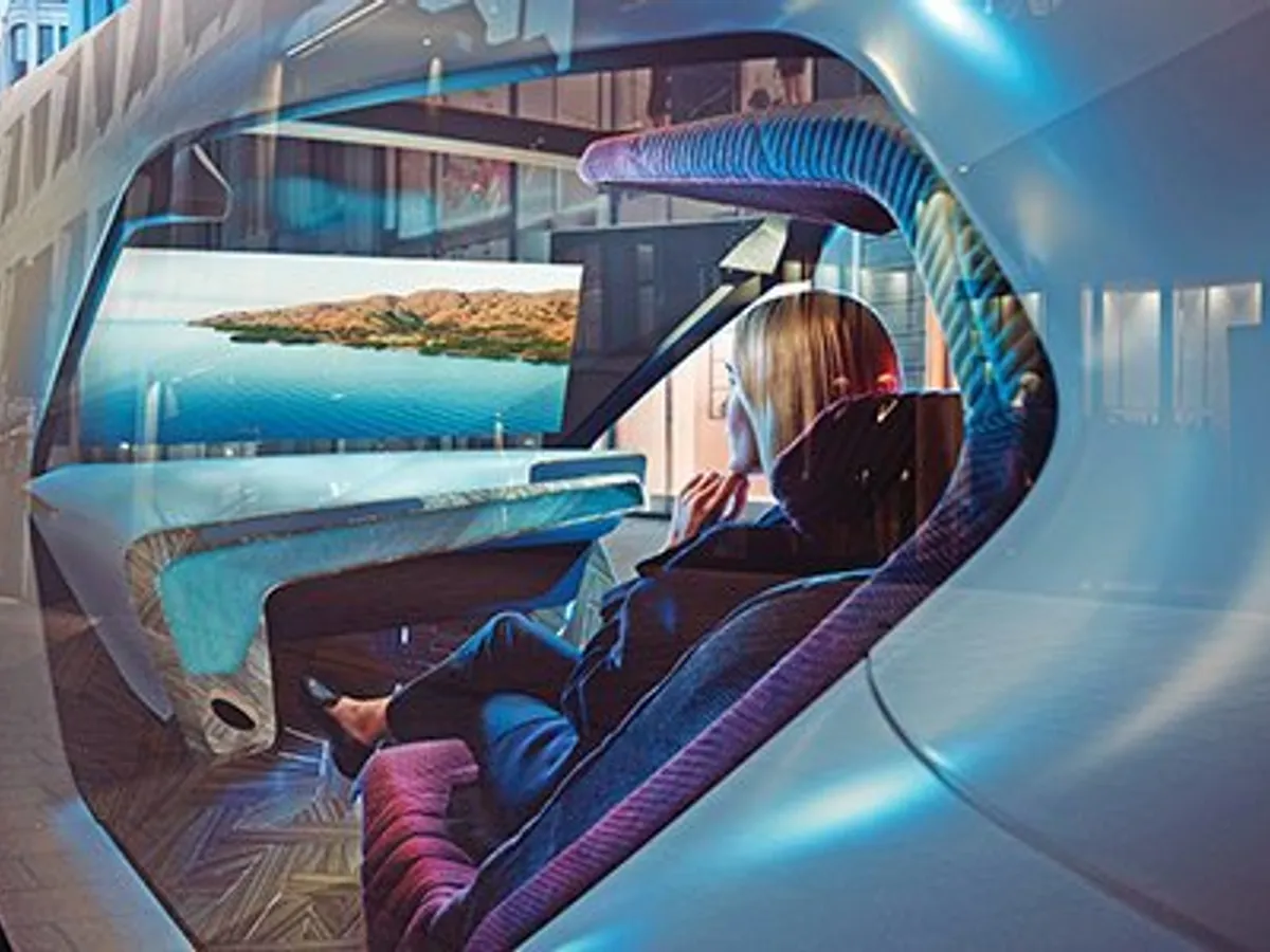 BMW i Interaction EASE - Perspectivă asupra viitorului condusului autonom