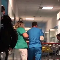 Femeia arsă a fost internată la Iași Foto: Observator News