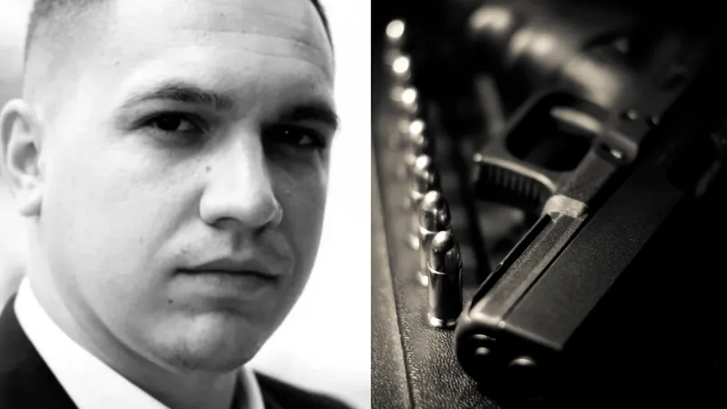 Gest șocant. Un tânăr polițist a scris un bilet de adio soției apoi s-a sinucis cu arma din dotare - Foto: Facebook