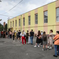 Secţie de vot din Cluj - Foto: INQUAM PHOTOS/Simion Sebastian Tataru (Imagine cu caracter ilustrativ)