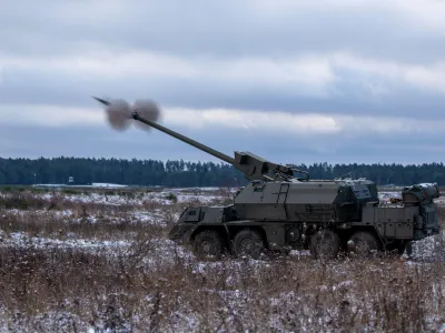 Germania nu se oprește și trimite piese de artilerie, vehicule antidrone și muniție pentru Ucraina - Foto: Profimedia Images