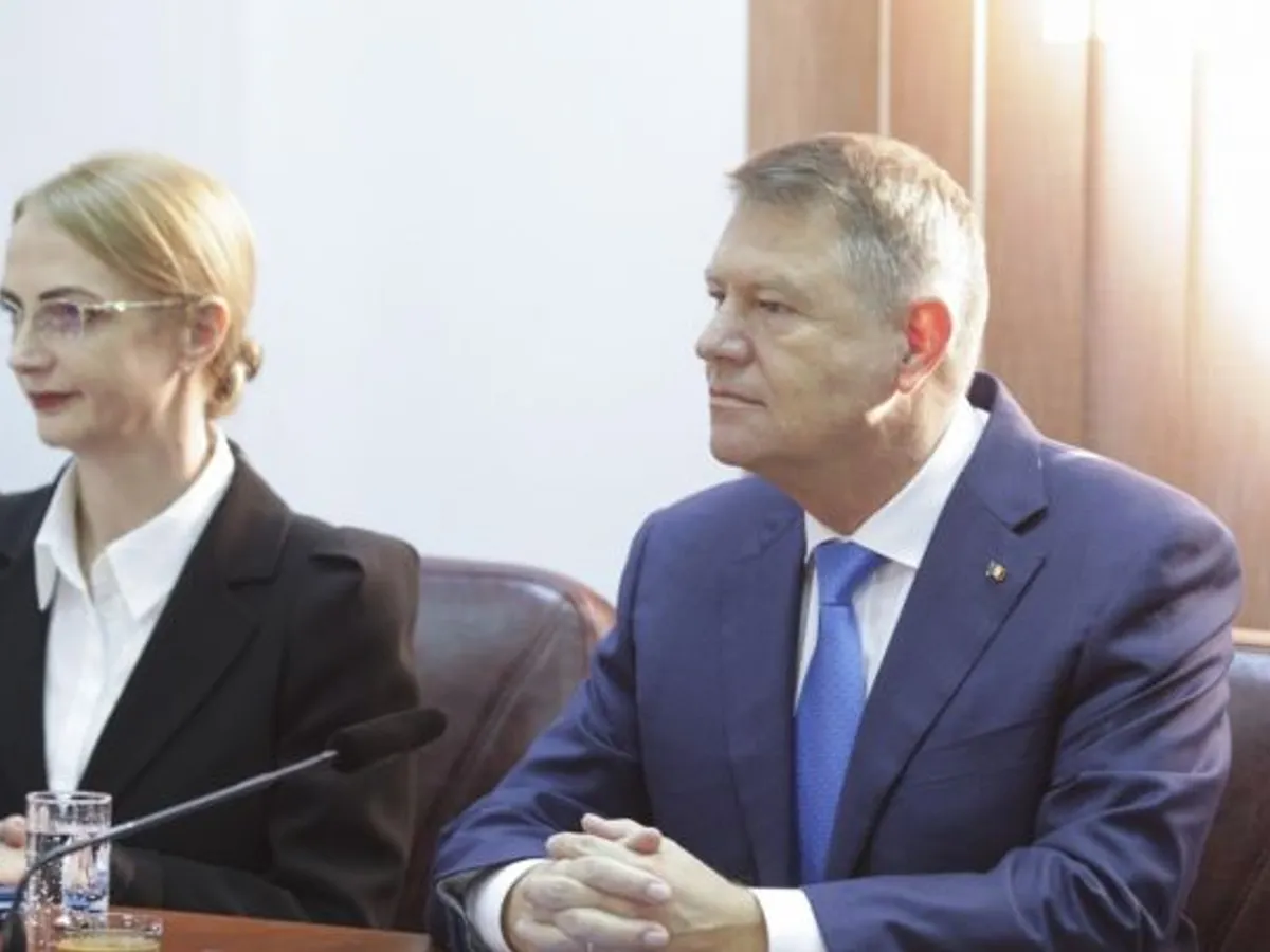 Lia Savonea șoi Klaus Iohannis