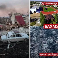 VIDEO Imagini apocaliptice din Bakhmut. Rușii au distrus complet tot orașul. A rămas numai cenușă - FOTO: Twitter
