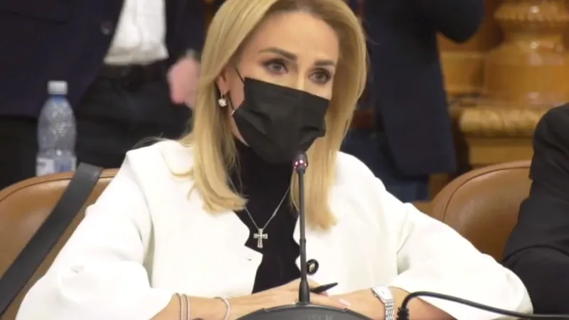 Gabriela Firea. Sursă imagine: Facebook video