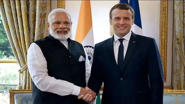 Emmanuel Macron şi Narendra Modi vor „să acţioneze împreună” în regiunea indo-pacifică/FOTO: indiatvnews