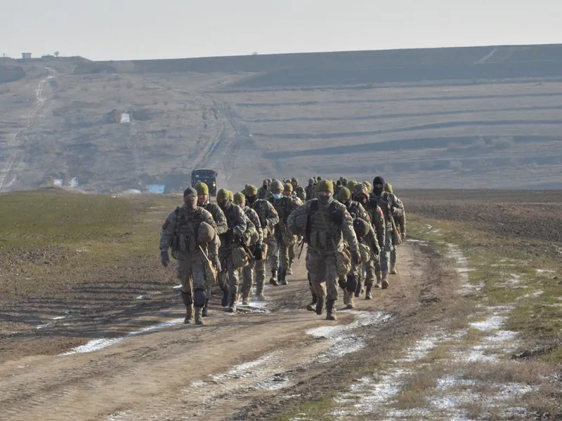 Batalionul 300 Infanterie Mecanizată „Sfântul Andrei”.Sursă imagine: Facebook MAPN