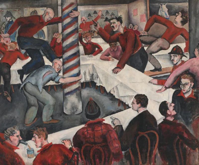 Pictura Firemen's Dinner for Brancusi - Foto: alder.org