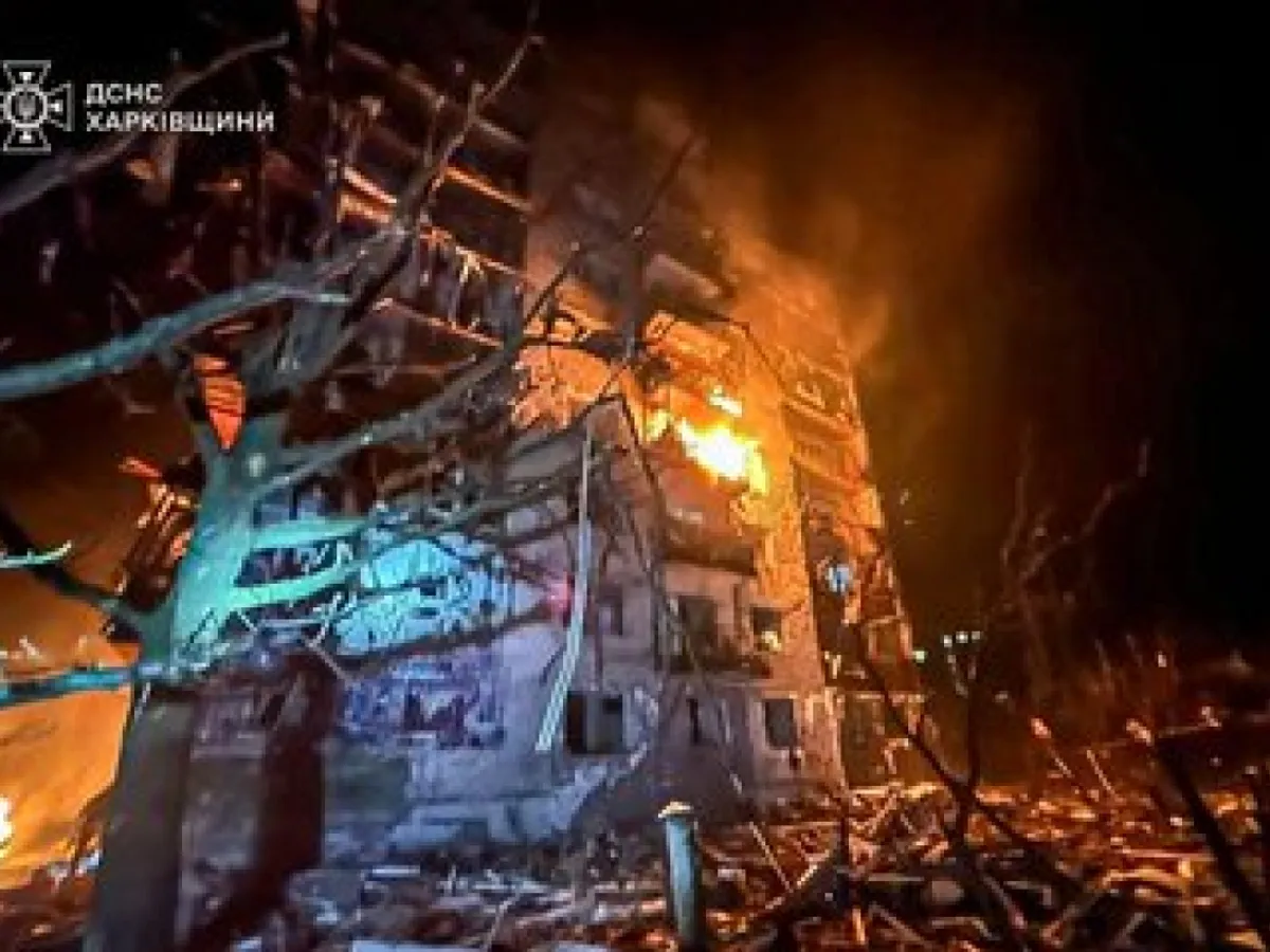 VIDEO Noapte de teroare în Harkov. Trei morți și 10 răniți după ce Rusia a atacat cu rachete orașul Balaklia