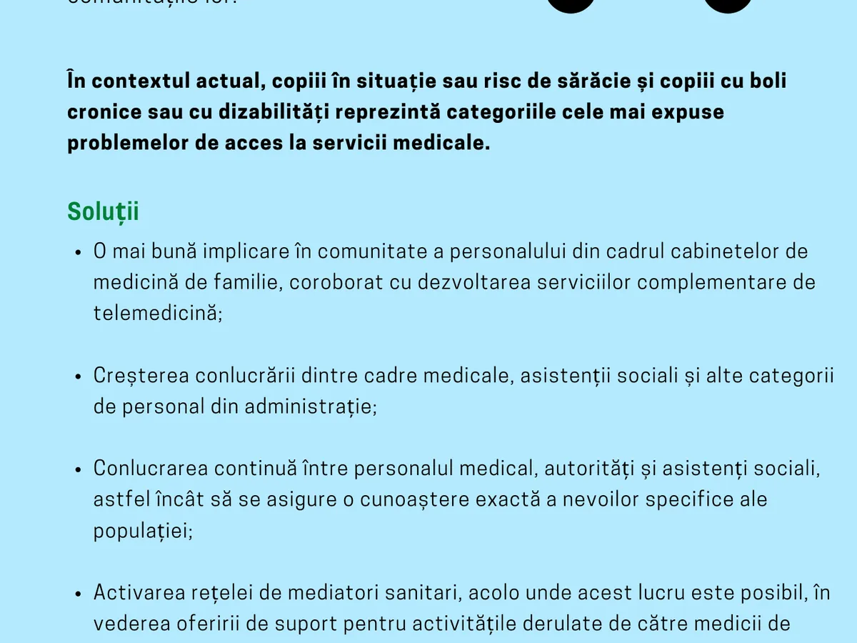 Infografic al Unicef