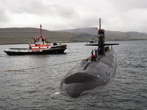 Submarinul nuclear al SUA, veteran al Războiului Rece, escală istorică în Islanda. Mesaj către Rusia - Foto: X/ @USNavyEurope