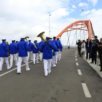 Podul peste Someș de la Ulmeni, inaugurat după 7 ani. / Foto: ziarmm.ro