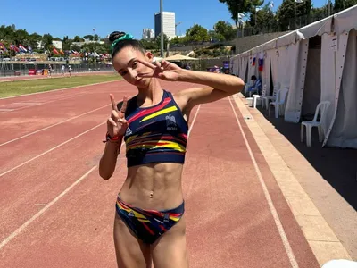O româncă a scris istorie la 400 metri garduri. Medalie de aur și record de timp, la Europene - Foto: Facebook / Federația Română de Atletism