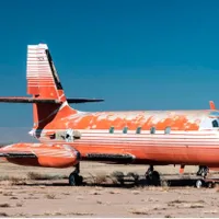 Avionul privat care a aparținut lui Elvis Presley va fi scos la licitație/Foto: twitter