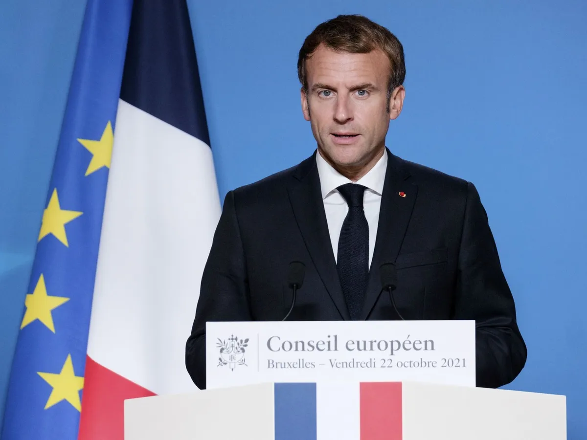 Președintele francez Emmanuel Macron - Foto: Profimedia Images