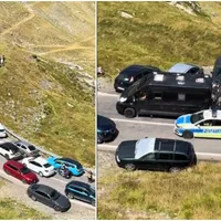 Numai pe acolo să n-ai drum în minivacanță! Aglomerație înnebunitoare pe Transfăgărășan! Cauza? - Foto: TikTok(imagine cu rol ilustrativ)