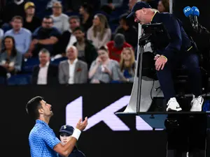 Novak Djokovic a cerut ca fanii beți să fie dați afară/Foto: Profimedia Images