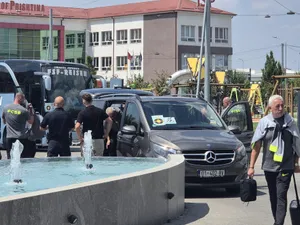 Imagini cum rar se văd! Ce s-a întâmplat la sosirea FCSB-ului în Kosovo