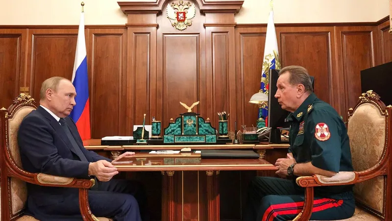 Putin și Zolotov - Foto: Profimedia