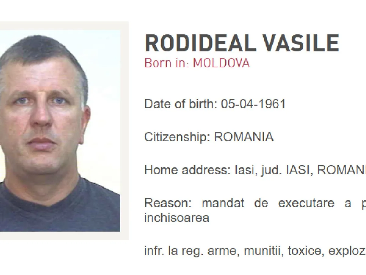 Urmărit internațional din categoria Most Wanted a fost adus luni în România din Rusia de autorități