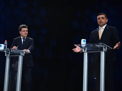Nicușor Dan, confruntare la George Simion acasă. Dezbatere la România TV, ora 20:00 - Foto: Profimedia Images