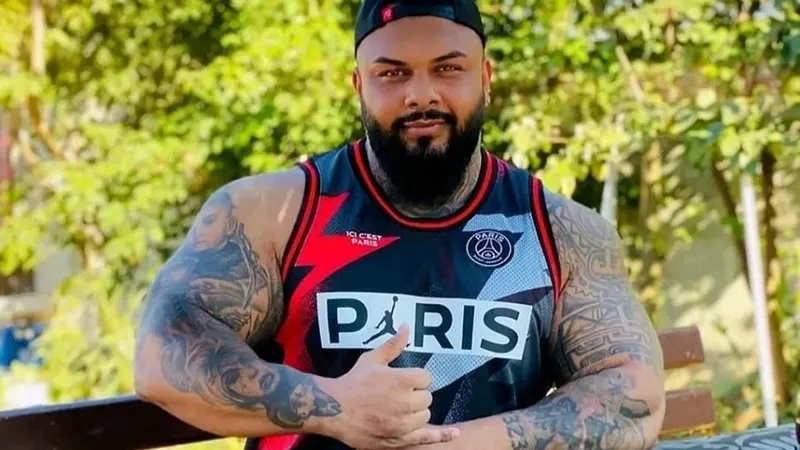 Marius Alecu, zis Bebino sau King Kong Foto: Facebook/Bebino