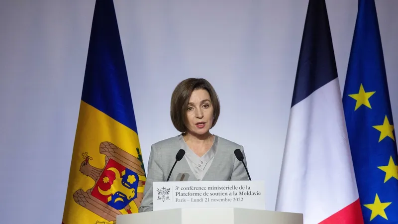 Maia Sandu, desemnată personalitatea europeană a anului 2022 la Paris - FOTO: Profimedia Images