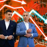 Efectul Simion și Georgescu. Urmează un tsunami de creșteri de prețuri. România, în colaps financiar - Foto: Colaj Newsweek - Profimedia images