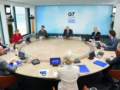 SUA, încă 150 de milioane de dolari pentru Ucraina înainte de întâlnirea Biden - Putin. Anunțul, făcut în timpul întâlnirilor G7 din Cornwall/FOTO: Facebook/The White House