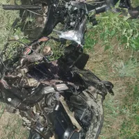 Doi bărbați care se aflau pe o motocicletă au murit după ce au fost loviți de un TIR. Trafic blocat Foto: ISU Suceava