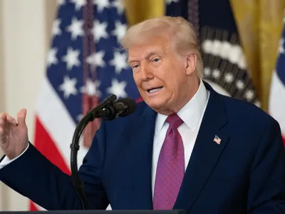 Donald Trump ține un discurs - Foto: IMAGO (rol ilustrativ)