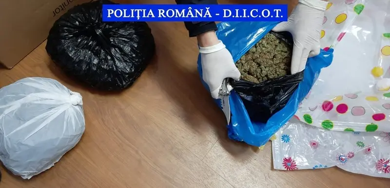 Un gălățean a primit din Spania un colet cu 2,5 kilograme de cannabis. Bărbatul a fost reținut. / Foto: news.ro