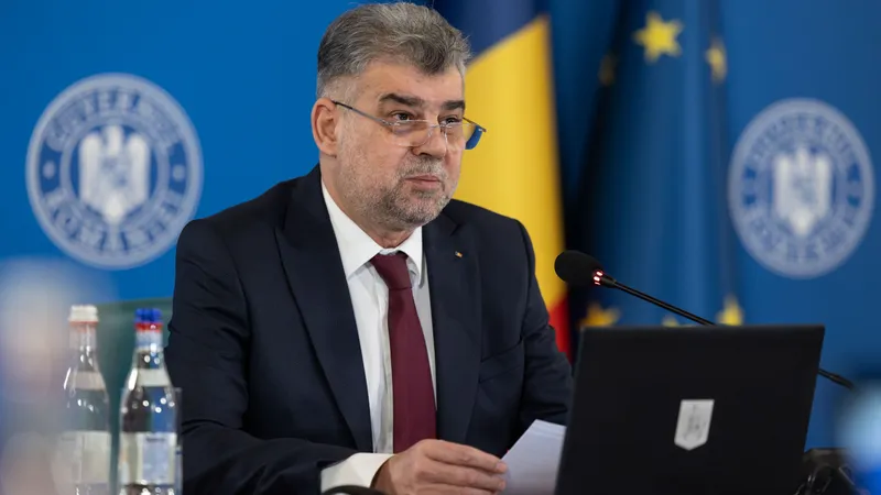 Reacția premierului Marcel Cioalcu despre suspendarea lui Crin Antonescu: O să vorbesc pe 8 ianuarie foto: gov.ro